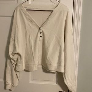 Spring 2022 Alo Yoga Waffle-Knit Thermal Long-Sleeve Top